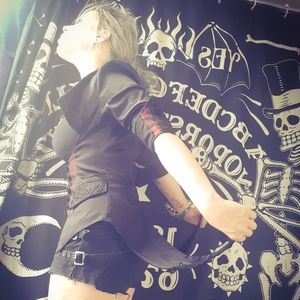 Red Queen's Black Legion Gothic Vampire Tailcoat